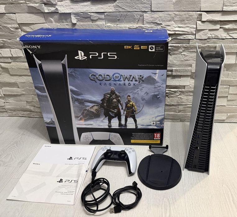 PS5 - PlayStation 5 Digital + 30 jocuri