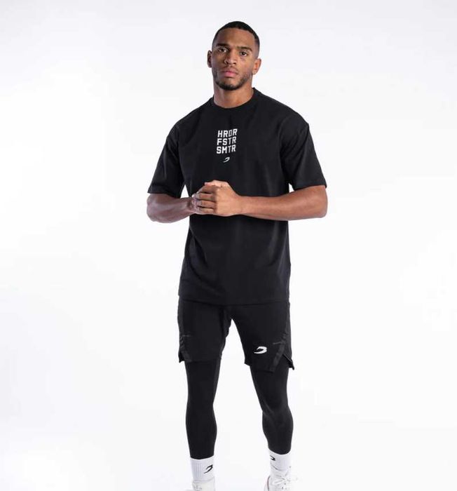 Тениска Boxraw HRDR FSTR SMTR Oversized T-Shirt