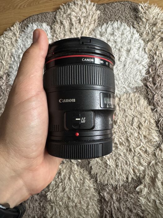 Obiectiv Canon EF 24 mm f1.4 mark II USM
