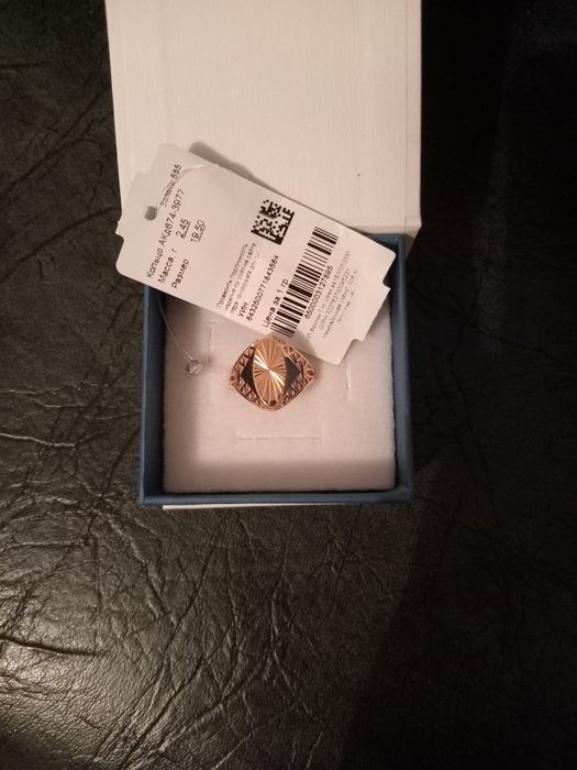 Продам перстень золото новый