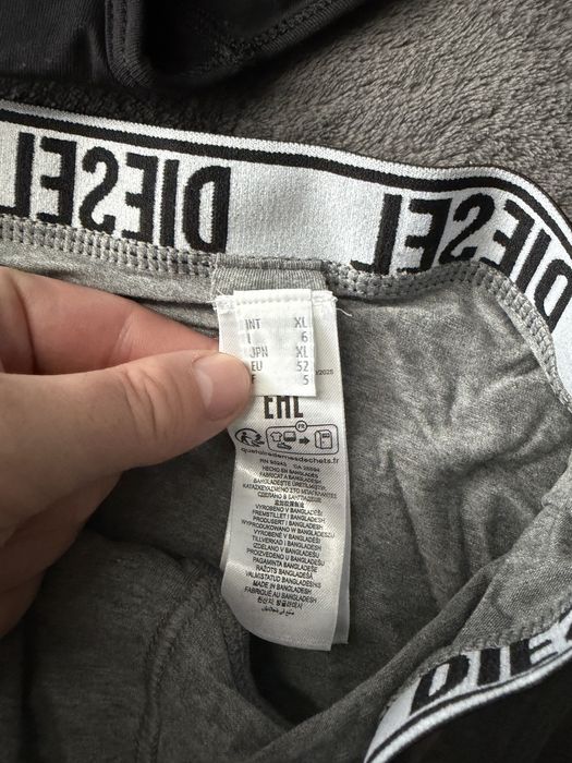 Diesel Umbr set 3 chiloti negru-gri-bleumarin marimea XL noi originali