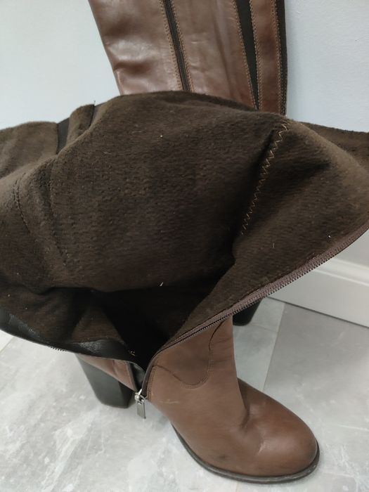 Cizme piele măr.38