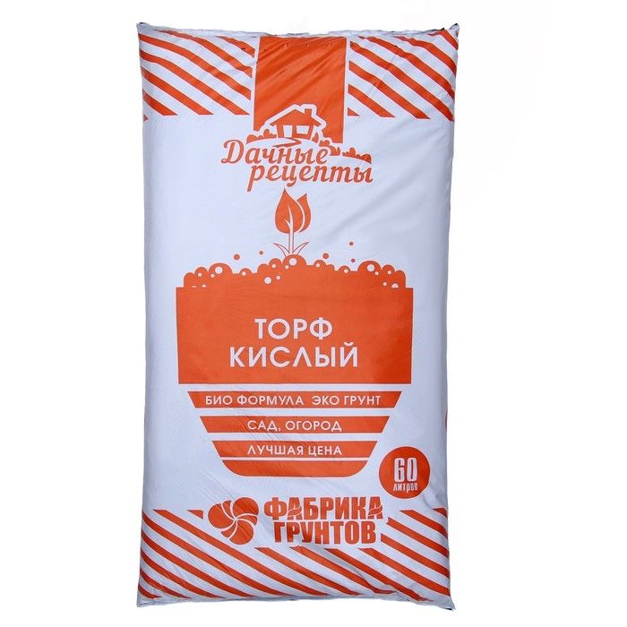 Дачные рецепты торф кислый 60 л