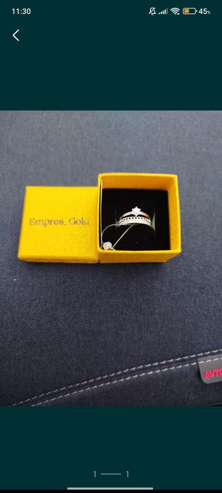 Ayollar kumush uzugi