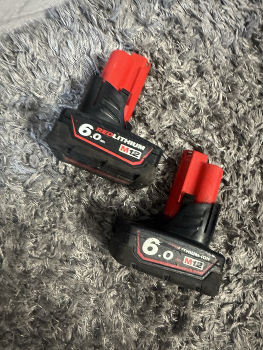 Baterii milwaukee 12V -6ah