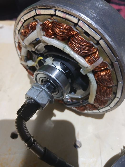 Motor roata bicicleta cu 3 sateliti 30 dinti