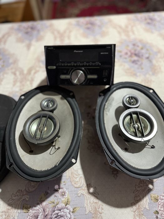 Pioner mafon kenwood 718. Ariginal