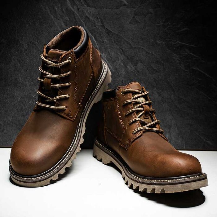 Мужские ботинки из натуральной кожи Caterpillar [39-44]