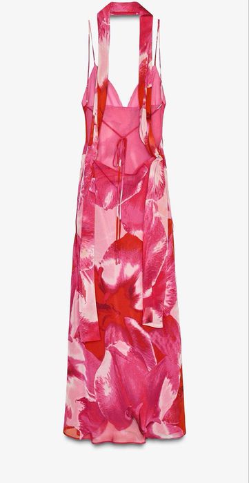 Зара Viral рокля НОВА