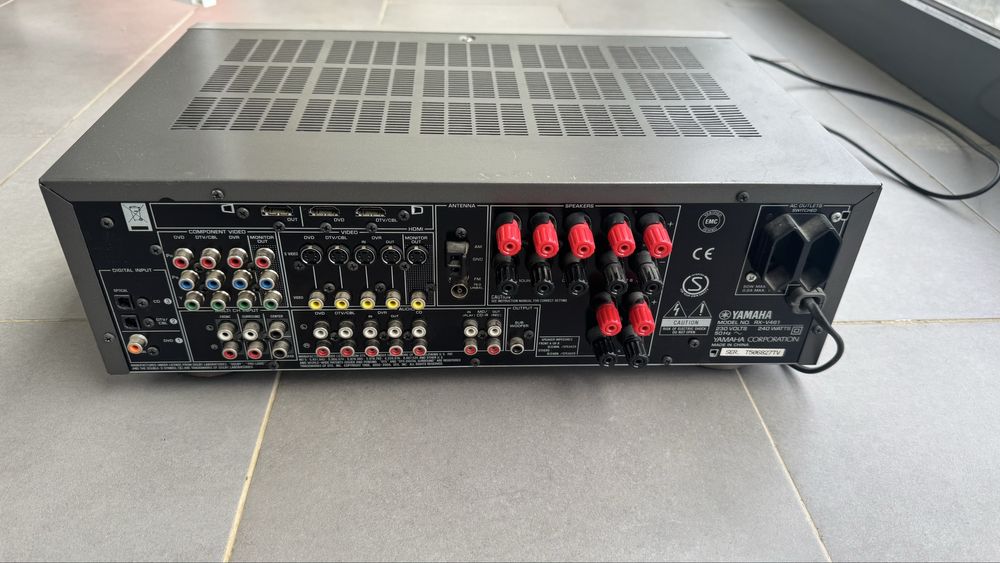 Sistem audio canton cu tot cu statie yamaha homecinema