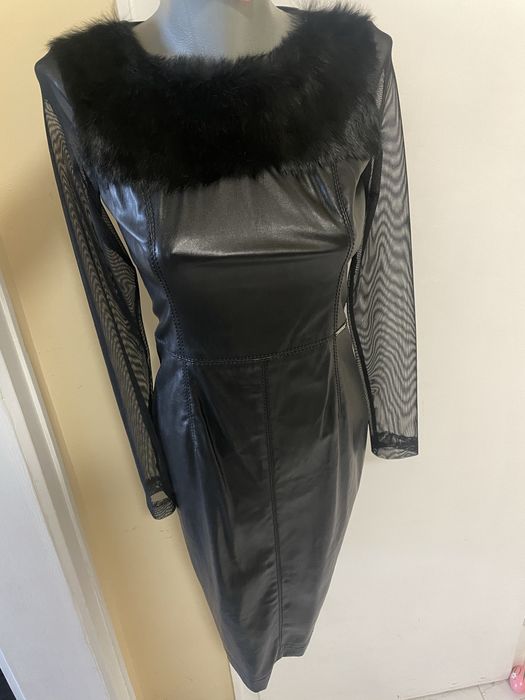 Рокля Boss DKNY Kensol стил Гетсби с пайети