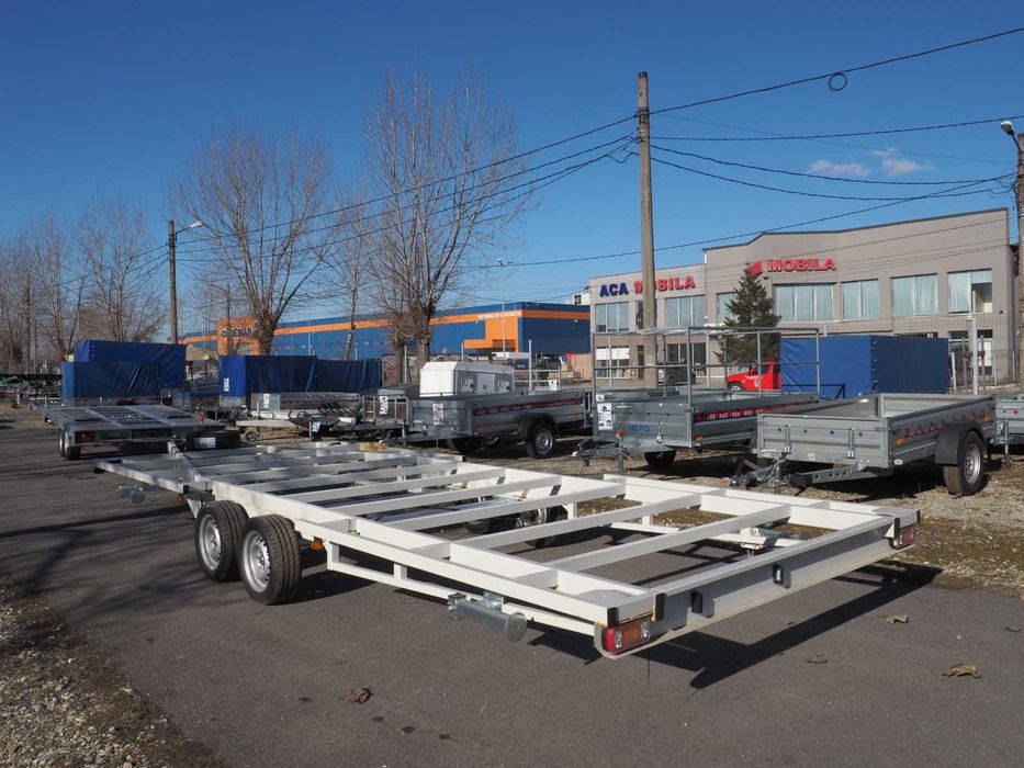 Remorca Tiny House MMA 3500kg,607x245,Totul inclus,produs in RO