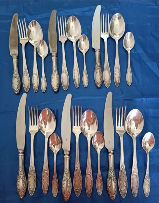 Посуда. Мельхиор. Столовые приборы. СССР