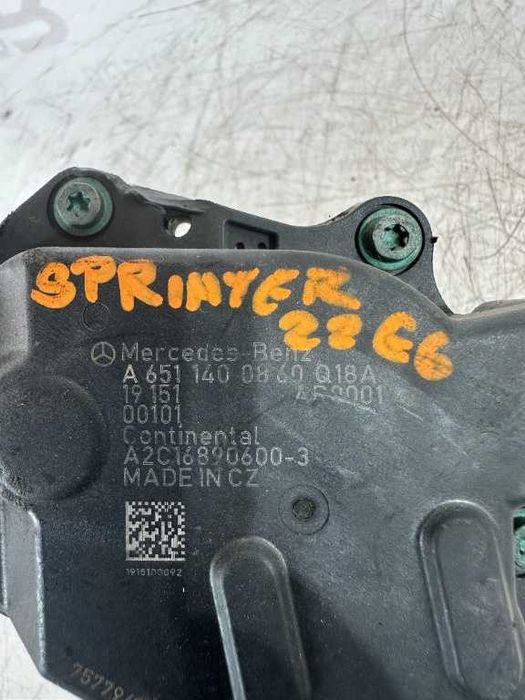 Dezmembrari Supapa EGR pentru Mercedes Sprinter 2.2 Euro 6 cod piesa A6511400860