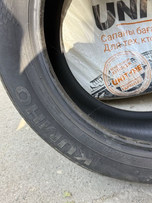 Прадажа комплект новых шин KUMHO ECSTA 215/55/17