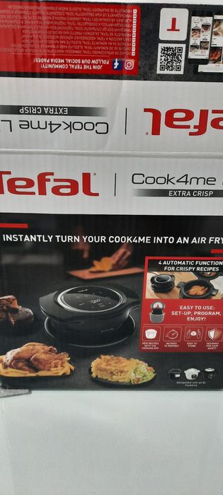 Tefal Cook4me Touch, cu conexiune Wi-Fi  + Tefal Cook4me Lid
