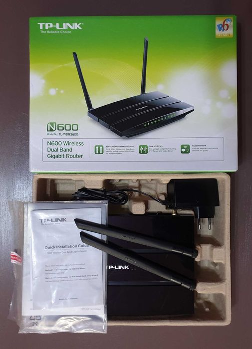 Router wireless N TP-LINK TL-WDR3600