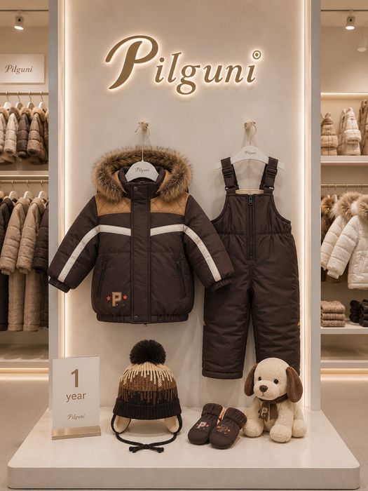 Новый. Зимний комбинезон. Польша Pilguni