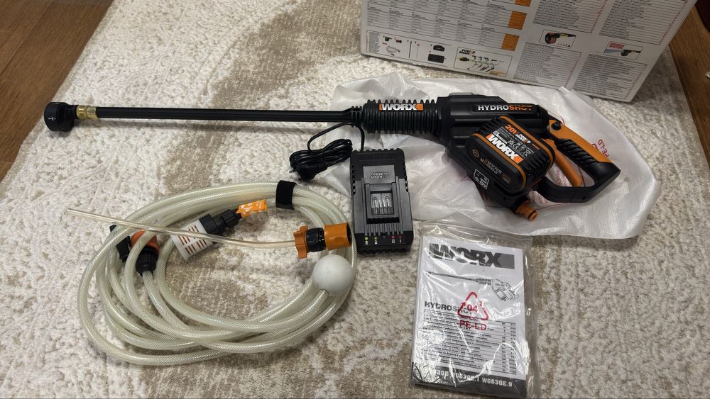 Aparat de spălat cu presiune Worx WG630E Hydroshot