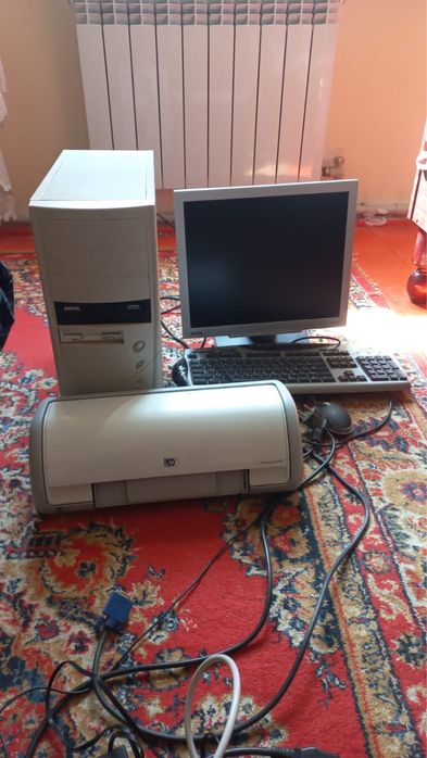 Компьютер БУ  комплект все работает по цене договоримся