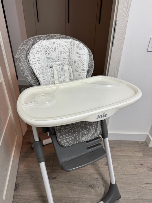 Vând scaun de masa copii, Joie cu sezut reglabil in 3 pozitii, suport