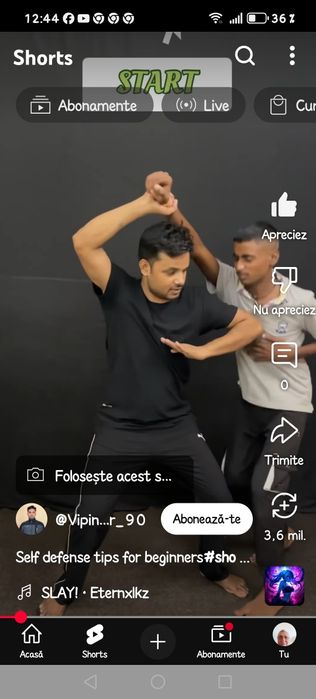 Predau gratis lecții de autoaparare