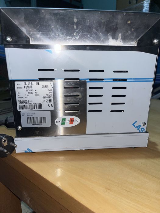 Тостер профессиональный Sirman 4Q Y11