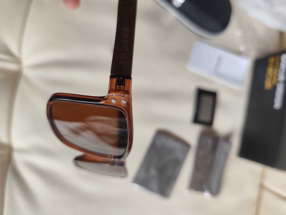 BARCUR дървени слънчеви очила унисекс