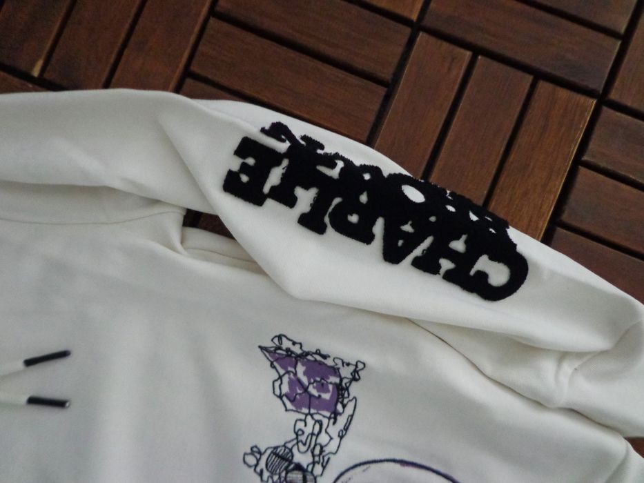 Мъжки суичър  Iceberg Vanilla slim fit hoodie with Fridge print  logo