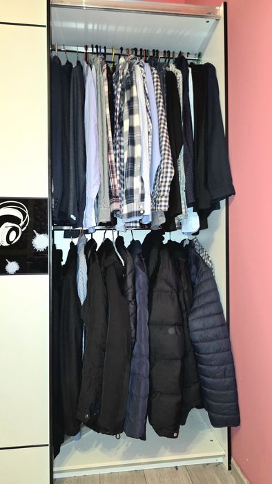 Немски гардер ш171х206вх61 с плъзгащи врати и вътр. оформл. по желание