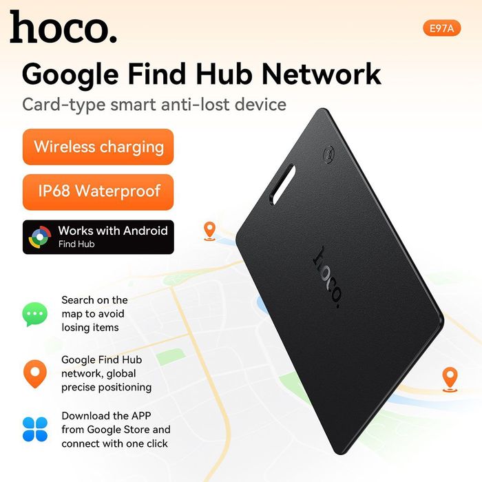 GPS Tracker Android, Hoco Smart GPS Locotor, ГПС Навигатор для Андроид