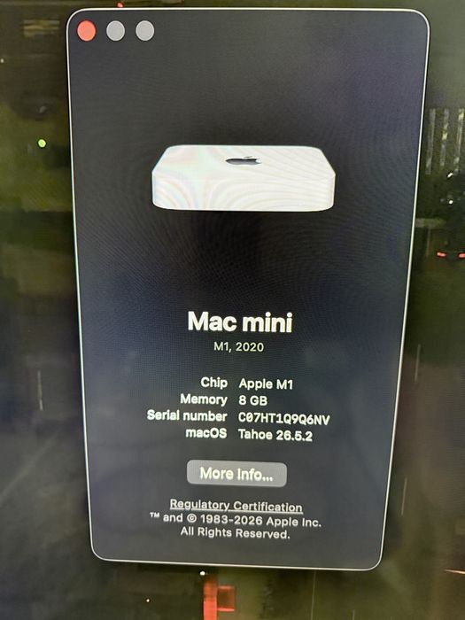 Mac Mini M1 2020