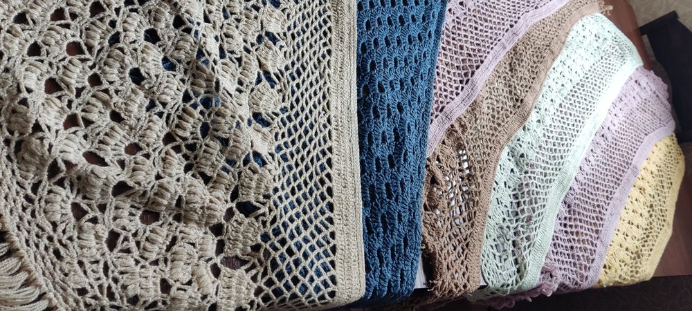 Ръчно плетени ретро шалове