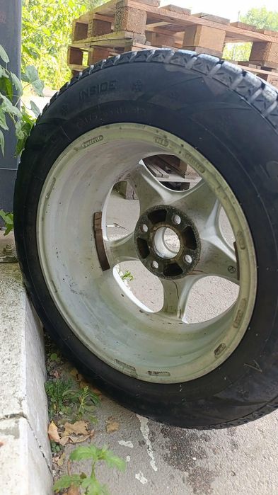 Алуминиеви джанти със зимни гуми 14ки