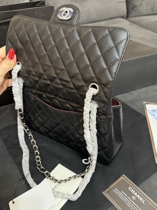 Chanel Double flap caviar Leather - 25cm/premium/video