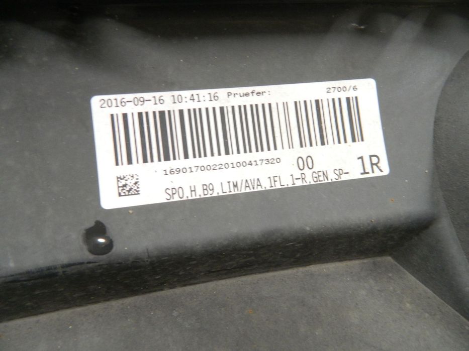 Spoiler bara spate Audi A4, B9, 8W, 2017, 2018, 2019, 2020, 8W0807521K