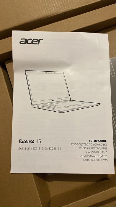 Ноудбук Acer Extensa 15