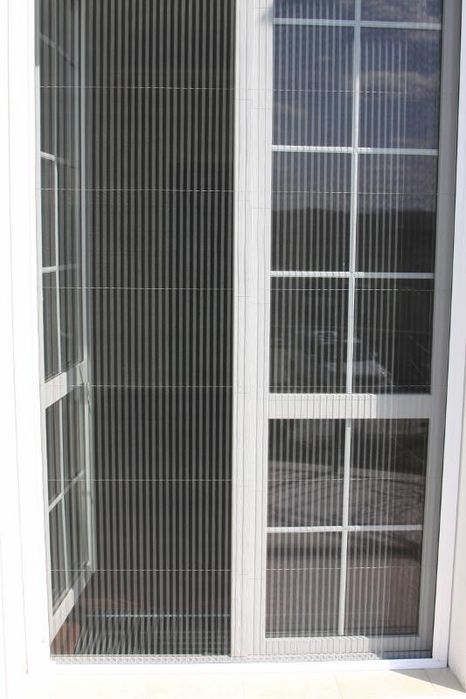 Раздвижные маскитные сетки плиссе