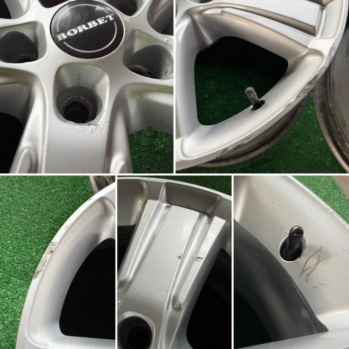 4бр. Алуминиеви 17” Джанти 5х114.3 *BORBET* за -HONDA/MAZDA/HYUNDAI/KIA/SUZUKI/японски- 7.5Jx17H2, ET50