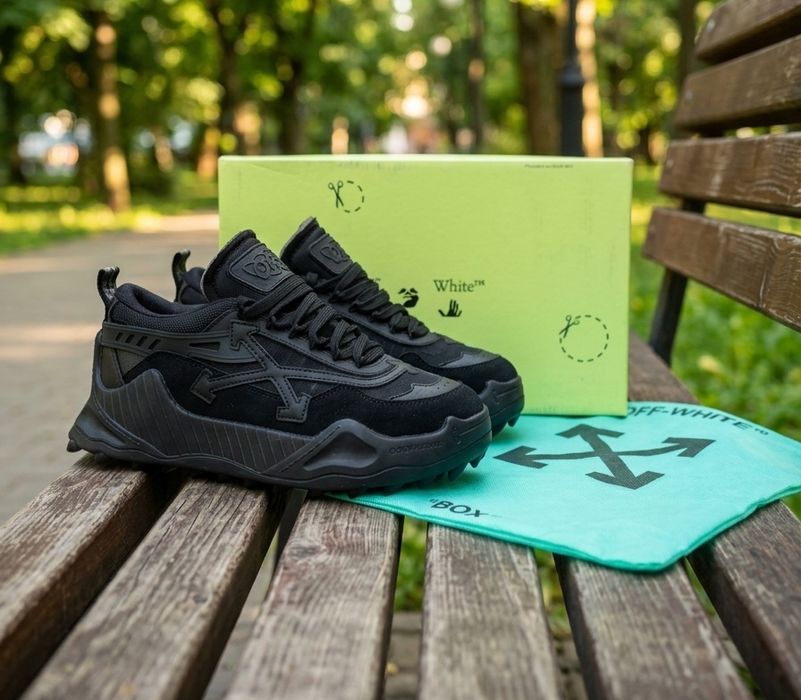 Adidasi OFF White Odsy Negru Full Box