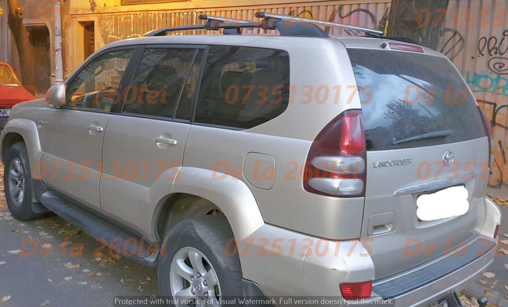 Bare portbagaj transversale TOYOTA RAV4 Land Cruiser Avensis Corolla Auris Highlander Hilux Prado Verso