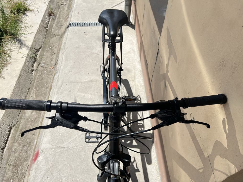 Bicicleta oras Pegasus 28 Inch frane hidraulice disc 24 viteze dinam butuc barbat XL