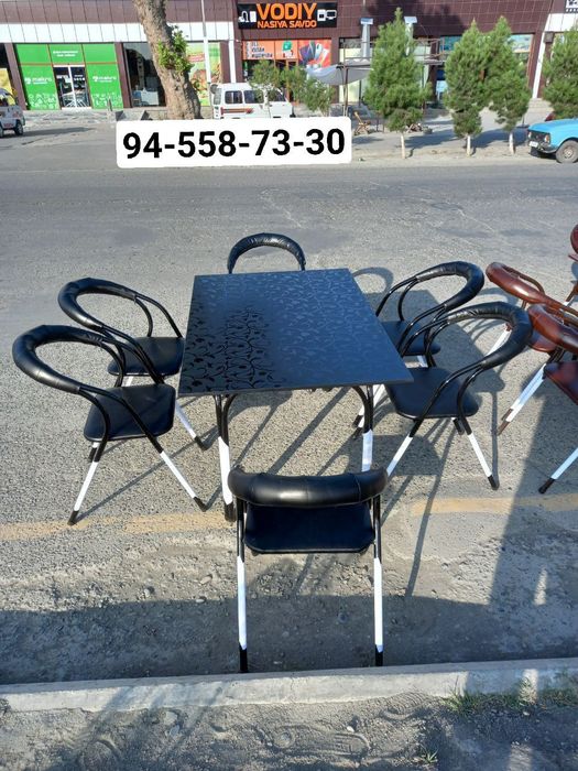 Barcha sifatli stol stullar kelishilgan holatda ish qilamiz