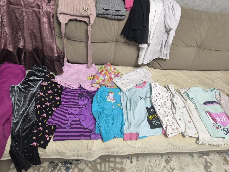 Пакет вещей на девочку