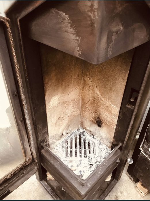 Semineu panoramic Kago Orion lemn soba focar