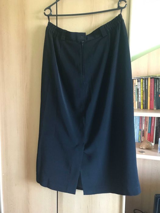 Нов дамски костюм- сако, риза, пола- размер XL