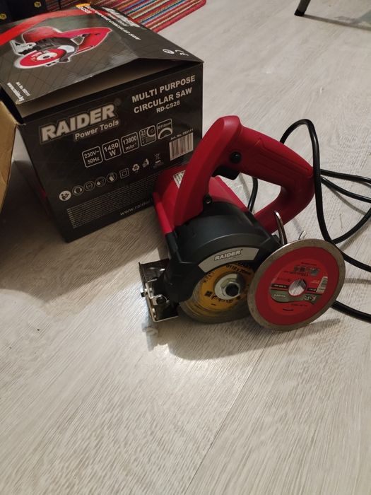 Циркуляр Rider,за камък и плочки с допълнителен диск dewalt