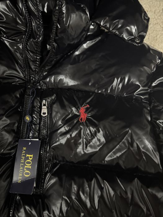 Geaca lucioasa ralph lauren