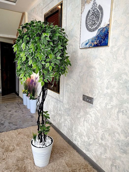 Искусственные растние. Суний гуллар. Искусственные деревья