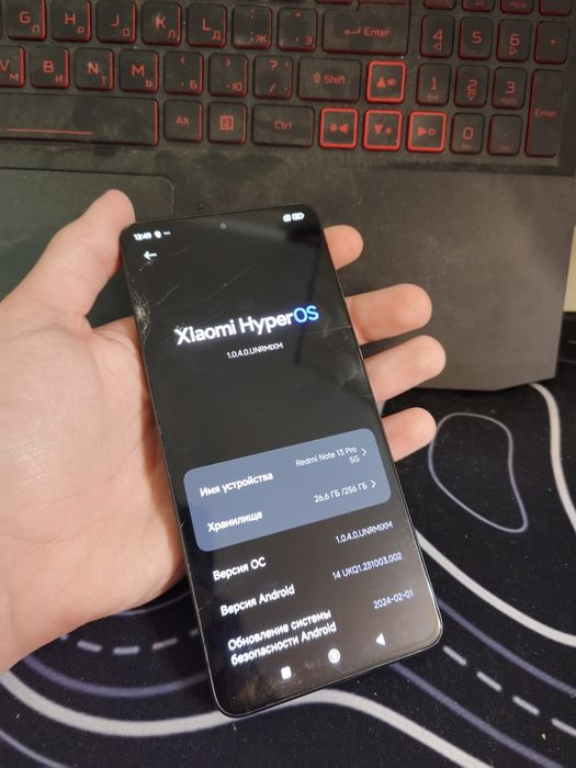 Redmi Note 13 pro 5g 8/256